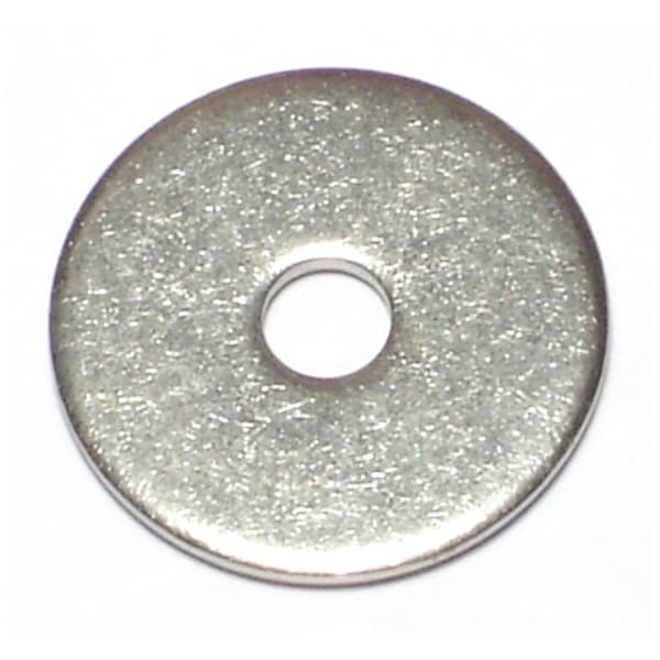 Midwest Fastener Fender Washer, For Screw Size #8 , Steel Zinc Plated Finish, 100 PK 07370 - main